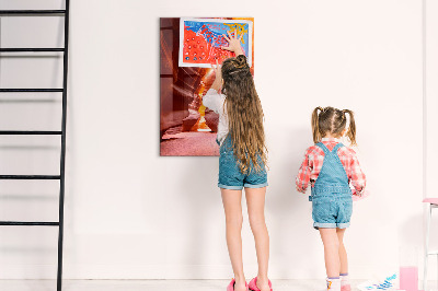 Lousa de vidro magnética Cânion do Antílope