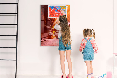 Lousa de vidro magnética Cânion do Antílope