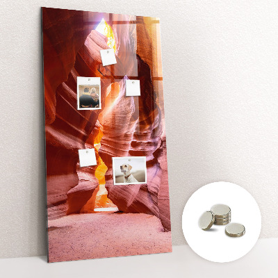 Lousa de vidro magnética Cânion do Antílope