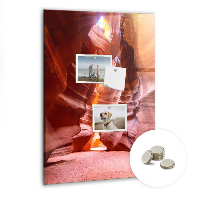 Lousa de vidro magnética Cânion do Antílope