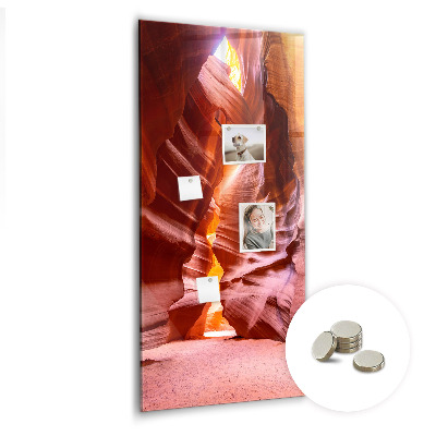 Lousa de vidro magnética Cânion do Antílope