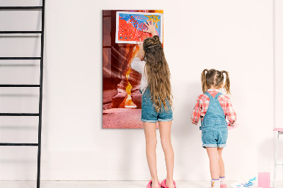 Lousa de vidro magnética Cânion do Antílope