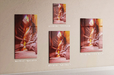 Lousa de vidro magnética Cânion do Antílope