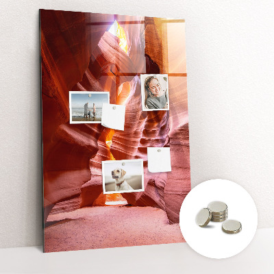 Lousa de vidro magnética Cânion do Antílope