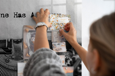 Quadro magnético decorativo Todo mundo tem uma história