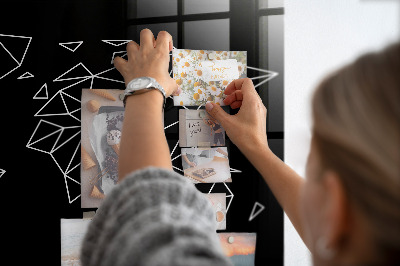 Quadro magnético de parede Mapa do mundo moderno