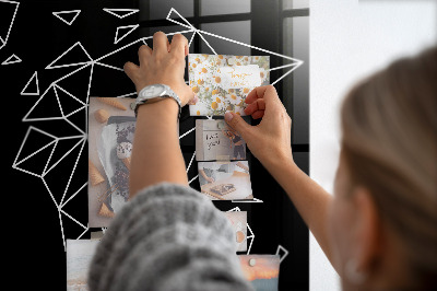 Quadro magnético de parede Mapa do mundo moderno