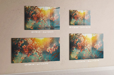 Quadro magnético decorativo Flores da primavera