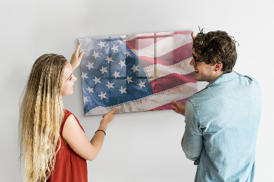 Painel magnético bandeira americana