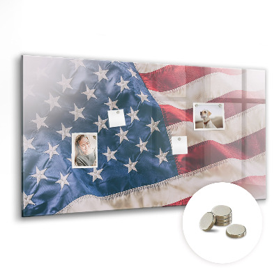 Painel magnético bandeira americana