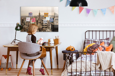 Painel magnético Paisagem da cidade