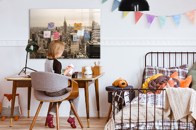 Painel magnético Paisagem da cidade