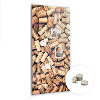 Quadro magnético Rolhas de vinho