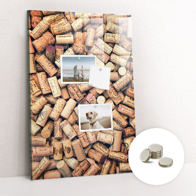 Quadro magnético Rolhas de vinho