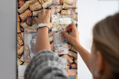 Quadro magnético Rolhas de vinho