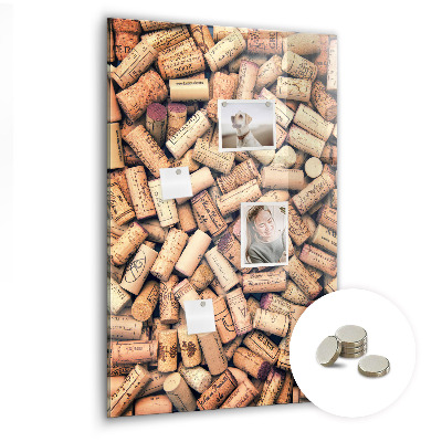 Quadro magnético Rolhas de vinho