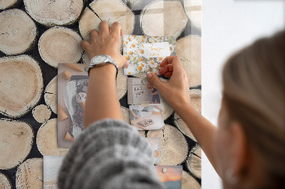 Quadro magnético decorativo Tocos de árvores