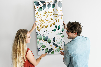 Quadro magnético Padrão de flores