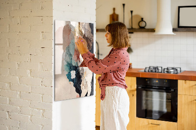 Lousa de vidro magnética Manchas abstratas