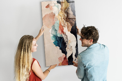 Lousa de vidro magnética Manchas abstratas