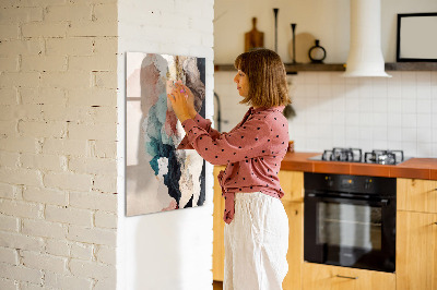 Lousa de vidro magnética Manchas abstratas