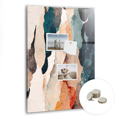 Quadro magnético Manchas abstratas