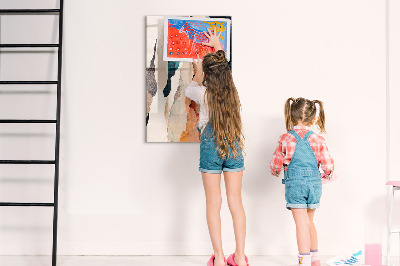 Quadro magnético Manchas abstratas