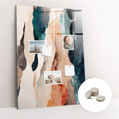 Quadro magnético Manchas abstratas