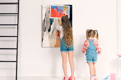 Quadro magnético Manchas abstratas