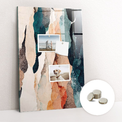 Quadro magnético Manchas abstratas