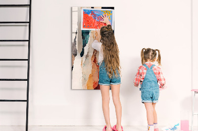 Quadro magnético Manchas abstratas