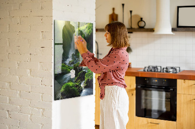 Quadro magnético decorativo Cachoeira com pedras