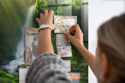 Quadro magnético decorativo Cachoeira com pedras