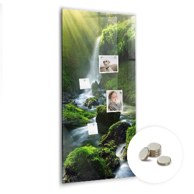 Quadro magnético decorativo Cachoeira com pedras