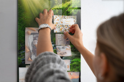 Quadro magnético decorativo Cachoeira com pedras