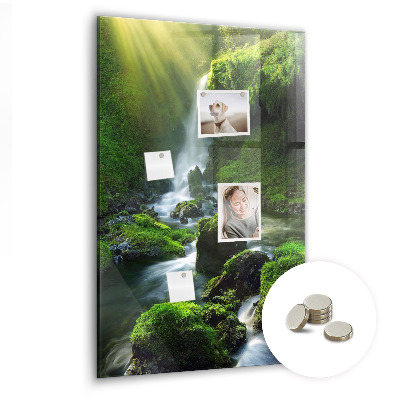Quadro magnético decorativo Cachoeira com pedras