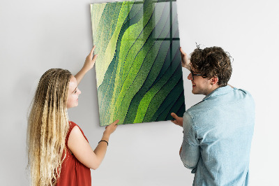 Quadro magnético Linhas paisagem natureza