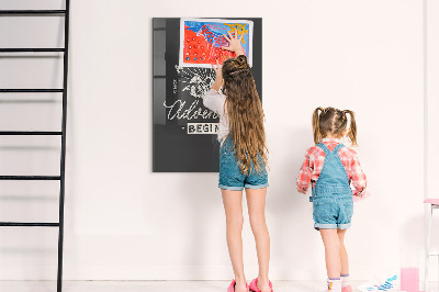 Quadro magnético decorativo Pôster retrô