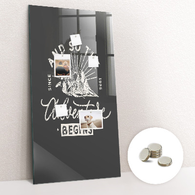 Quadro magnético decorativo Pôster retrô