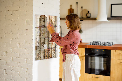 Quadro magnético decorativo Rolhas de vinho