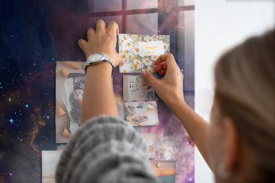 Quadro magnético decorativo Espaço galáctico