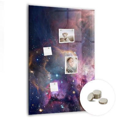 Quadro magnético decorativo Espaço galáctico