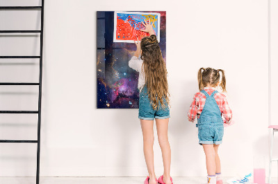 Quadro magnético decorativo Espaço galáctico
