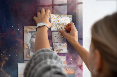 Quadro magnético decorativo Espaço galáctico