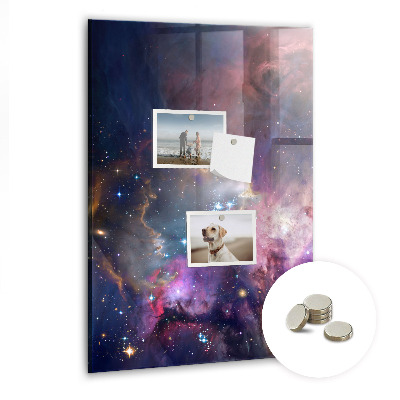Quadro magnético decorativo Espaço galáctico