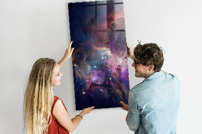 Quadro magnético decorativo Espaço galáctico