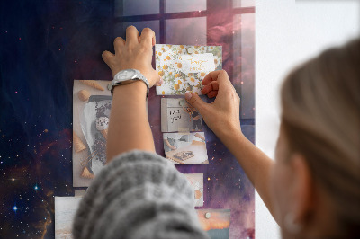 Quadro magnético decorativo Espaço galáctico