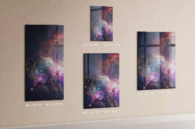 Quadro magnético decorativo Espaço galáctico