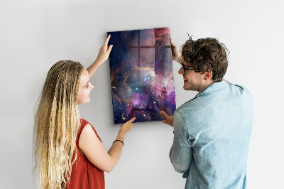 Quadro magnético decorativo Espaço galáctico