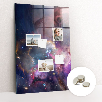 Quadro magnético decorativo Espaço galáctico